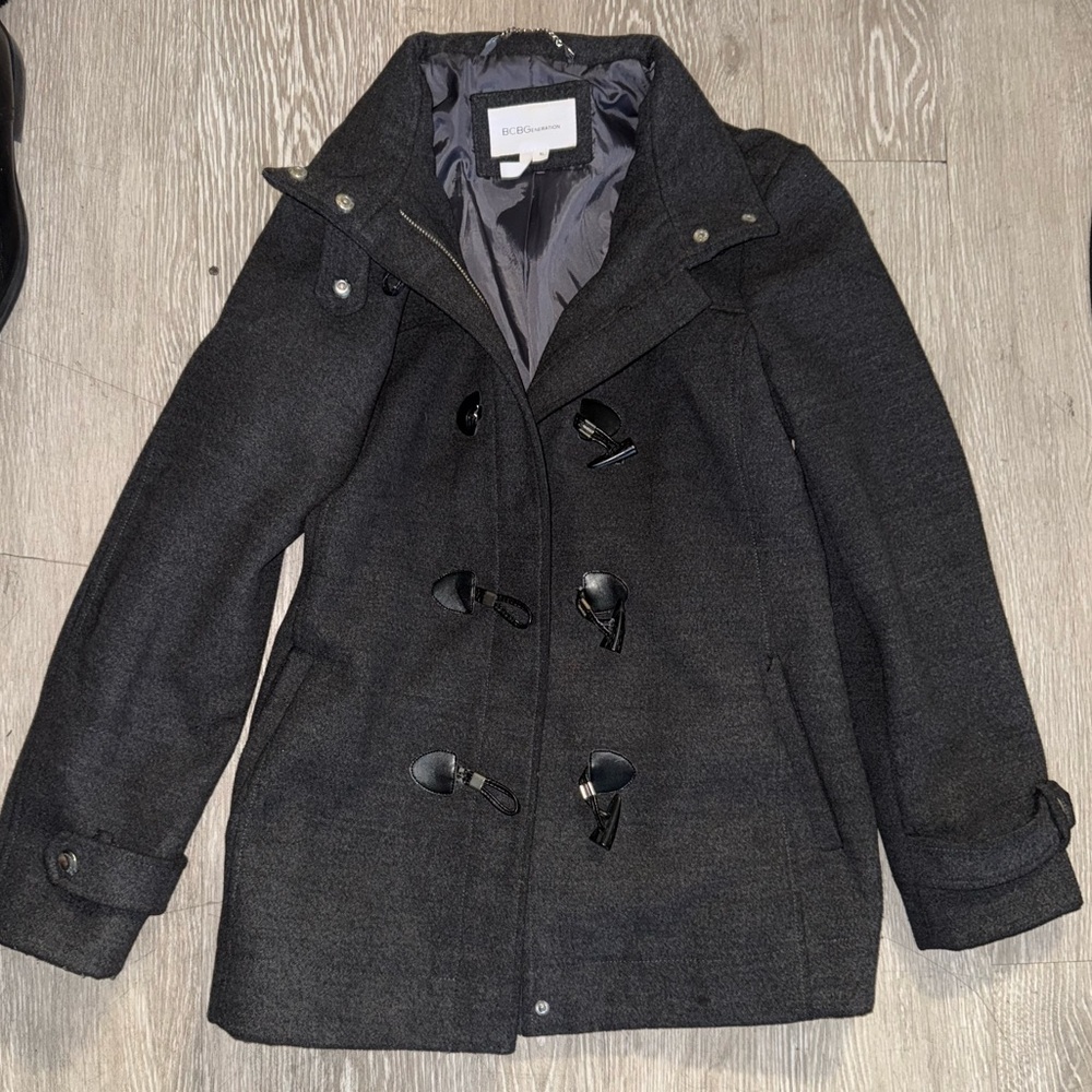 Bcbgeneration Dark Gray Winter Coat - image 1